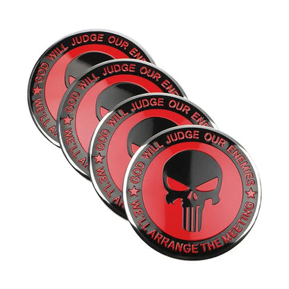 Emblema 3D para Centro de Roda Automotiva Adesivo Universal