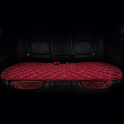 Almofada de Banco Automotivo Plush Inverno – Capa Antiderrapante Quente Universal (Kit 3 Peças)