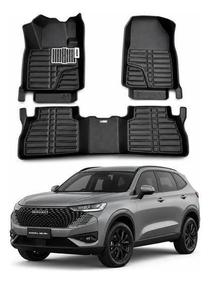 Tapete Bandeja GWM Haval H6 Sob Medida Jogo Completo