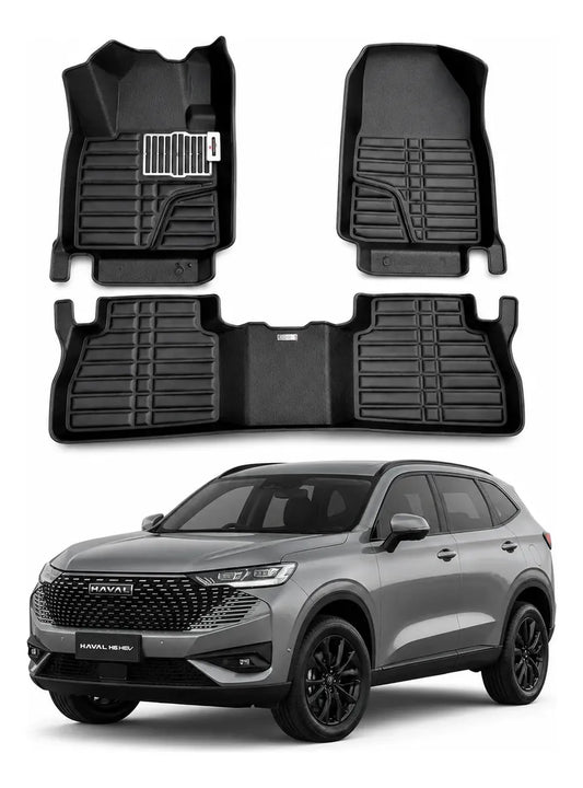 Tapete Bandeja GWM Haval H6 Sob Medida Jogo Completo