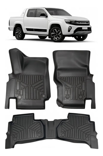 Tapete Bandeja Volkswagen Amarok 2012/2026 Sob Medida Jogo Completo
