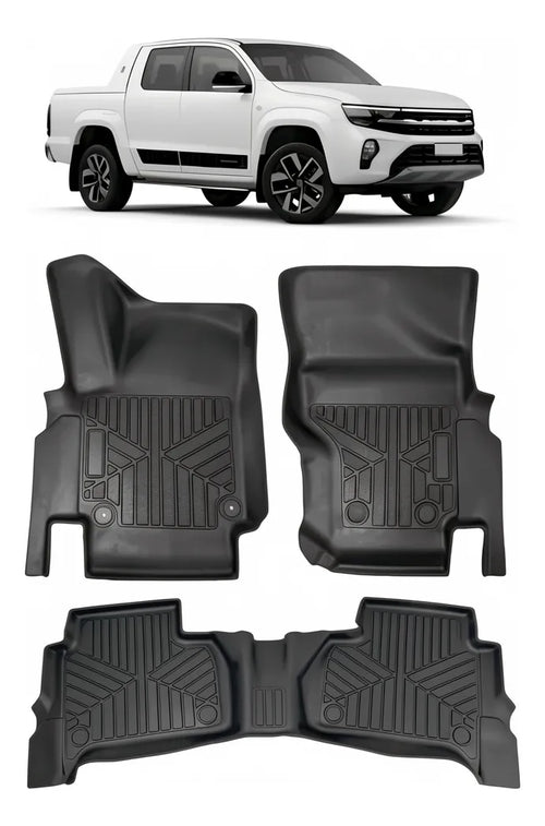Tapete Bandeja Volkswagen Amarok 2012/2026 Sob Medida Jogo Completo