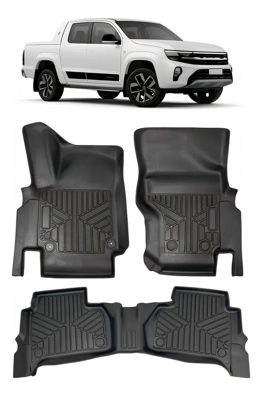 Tapete Bandeja Volkswagen Amarok 2012/2026 Sob Medida Jogo Completo