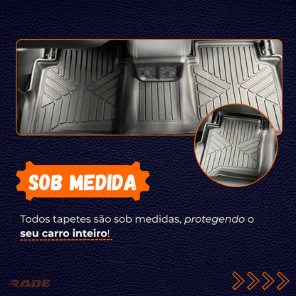 Tapete Bandeja 3D L200 Triton Sport 2019 a 2025 Linha Premium