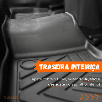 Tapete Bandeja 3D L200 Triton Sport 2019 a 2025 Linha Premium