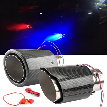 Escape de Fibra de Carbono com Iluminação LED - Universal