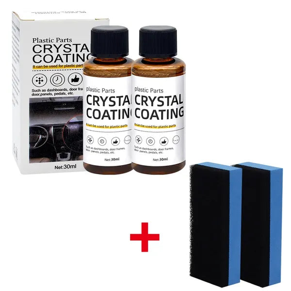 Revitalizador de plásticos e componentes Cristal Pró